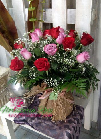 ramo de rosas san Valentin Murcia